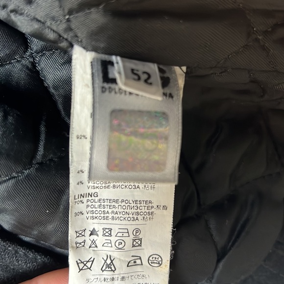 Dolce & Gabbana winter pea coat size 52 - Picture 4 of 11